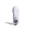 Adidas Originals Stan Smith Synthetic Leather Durable Low-Top Sneakers Women Sneakers White Red FY1714
