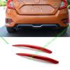 Для Honda Civic Sedan 2016-2021 Красный Спортивный Молдинг-Накладка на Веко Заднего Противотуманного Фонаря