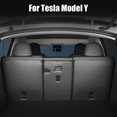 Для модели Tesla 3 Y, противоударная подушка багажника, отдельный дизайн, защита спинки заднего сиденья, удобная защитная накладка