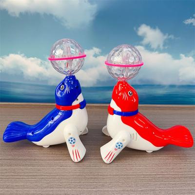 Танцующие морские львы Электронные игрушки Музыкальные поющие Ходячие электрические игрушки Собака Питомец Для Детей Ребенок Подарок Освещение Электронные питомцы