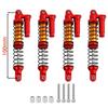 4pcs Metal Alloy Shock Absorber Oil Damper 70 80 90 100 110 120mm for 1/10 RC Crawler Axial SCX10 Tamiya CC01 D90 TRX4 HPI