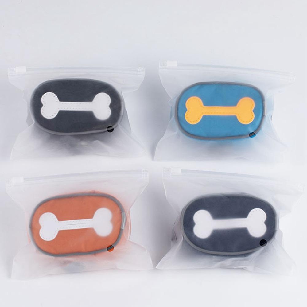 Durable Nylon Pet Waste Bag Holder Compact Size Pet Garbage Bag Carrier Leash Attachment