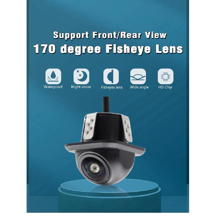Smartour AHD 1080P Золотая Линза Камера Заднего Вида Автомобиля Ночное Видение CCD Автоматический Монитор Парковки Камера Заднего Хода 180 Градусов Автоматическая Парковочная Камера