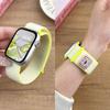 Совместимый нейлоновый ремешок-липучка с мультяшным рисунком для Apple iWatch Series 11, модель 109876E.