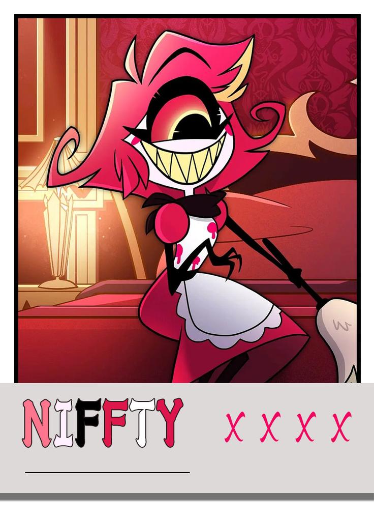 Anime Maid Suit Hotel Niffty Cosplay Hazbin Niffty Cosplay Costume Fancy Dress Outfits Halloween Carnival Party Women Halloween