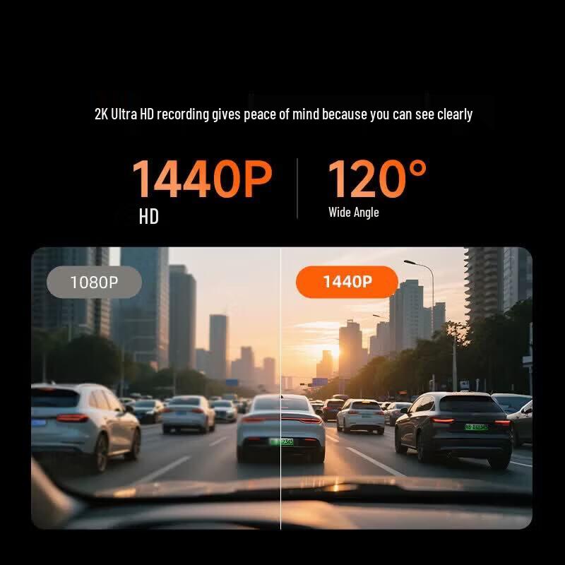 Видеорегистратор 360 K380 2K Ultra HD с ночным видением (Китайская версия)