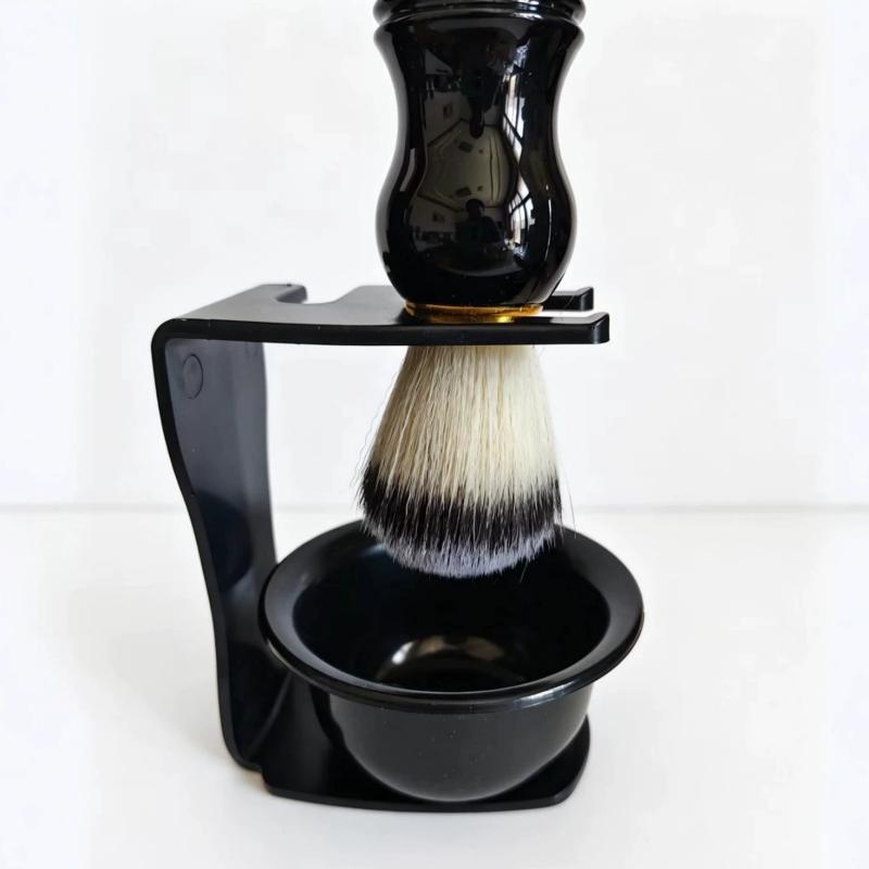 Xiaomi Professional Shaving Brush Set 3-in-1 Men Shaving Kit with Shaving Bowl and Shaving Stand Practical Grooming Accessory
