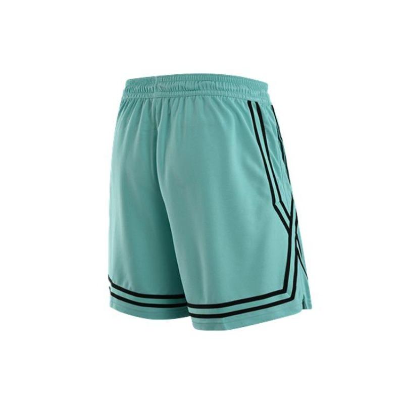 Nike Женские шорты Dri-Fit Wnba Striped Color Block Quick-Dry Split Hem Drawstring Shorts Mint-Green DR5645-305