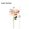 Real Touch Simulation Big Dahlia Realistic Faux Dahlia Branch Fake Flower  Party Favors