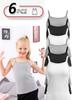 Set of 6 Girls' Tank Tops with Thin Straps Summer 6289-036-1-pak6 HC
