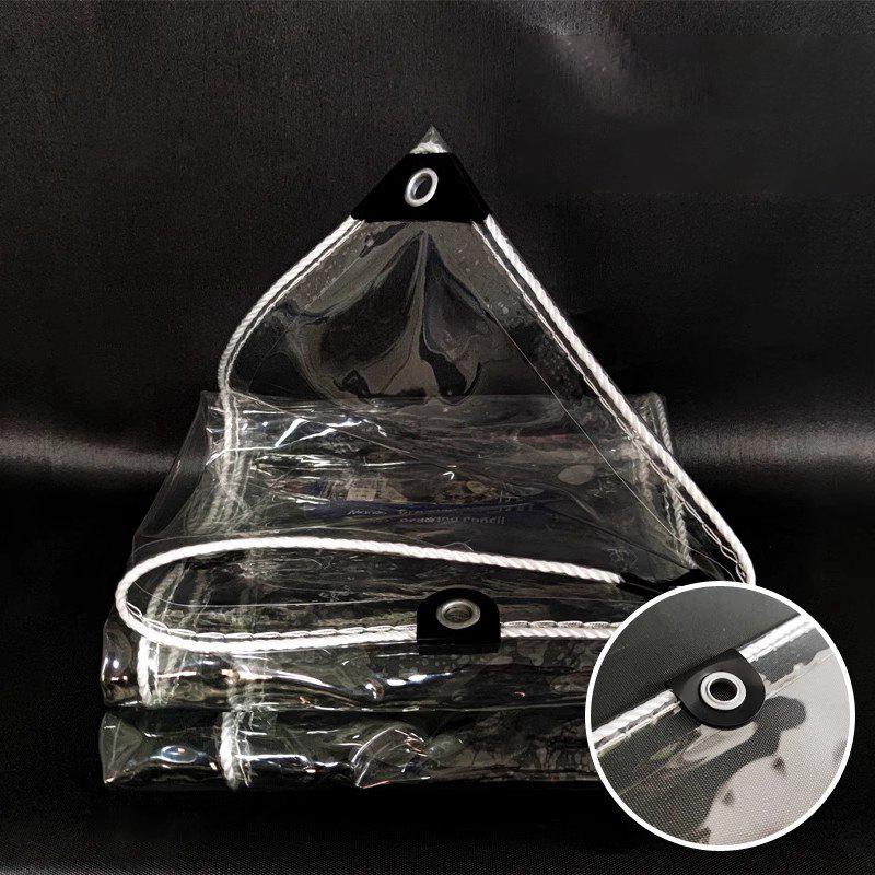 0,35 мм ПВХ Брезент Садовое Растение Сохранение Тепла Дождевой Чехол С Усиленным Отверстием Павильон Балкон Окно Ветрозащитный Прозрачный Брезент