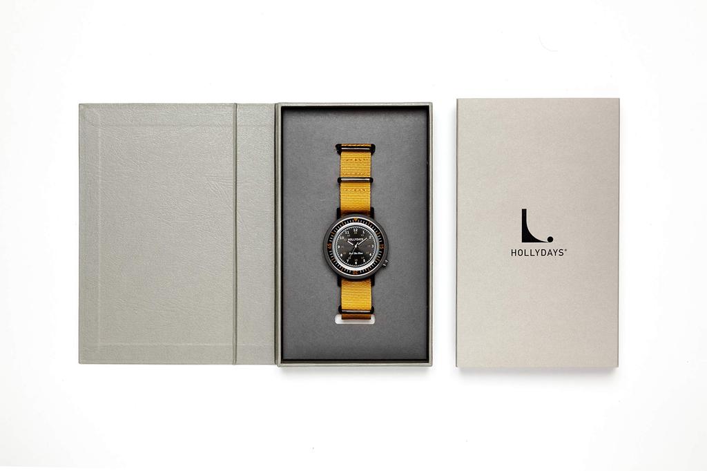 The Made In Japan Lifestyle Casual Watch Rollins/HOLLYDAYS (Force Silver)