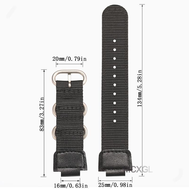 Ремешок для Casio G-Shock GA100/110/120/150/200/400 GD-100/110/120 DW-5600 GW-6900 Браслет 16 мм Нейлоновый ремешок
