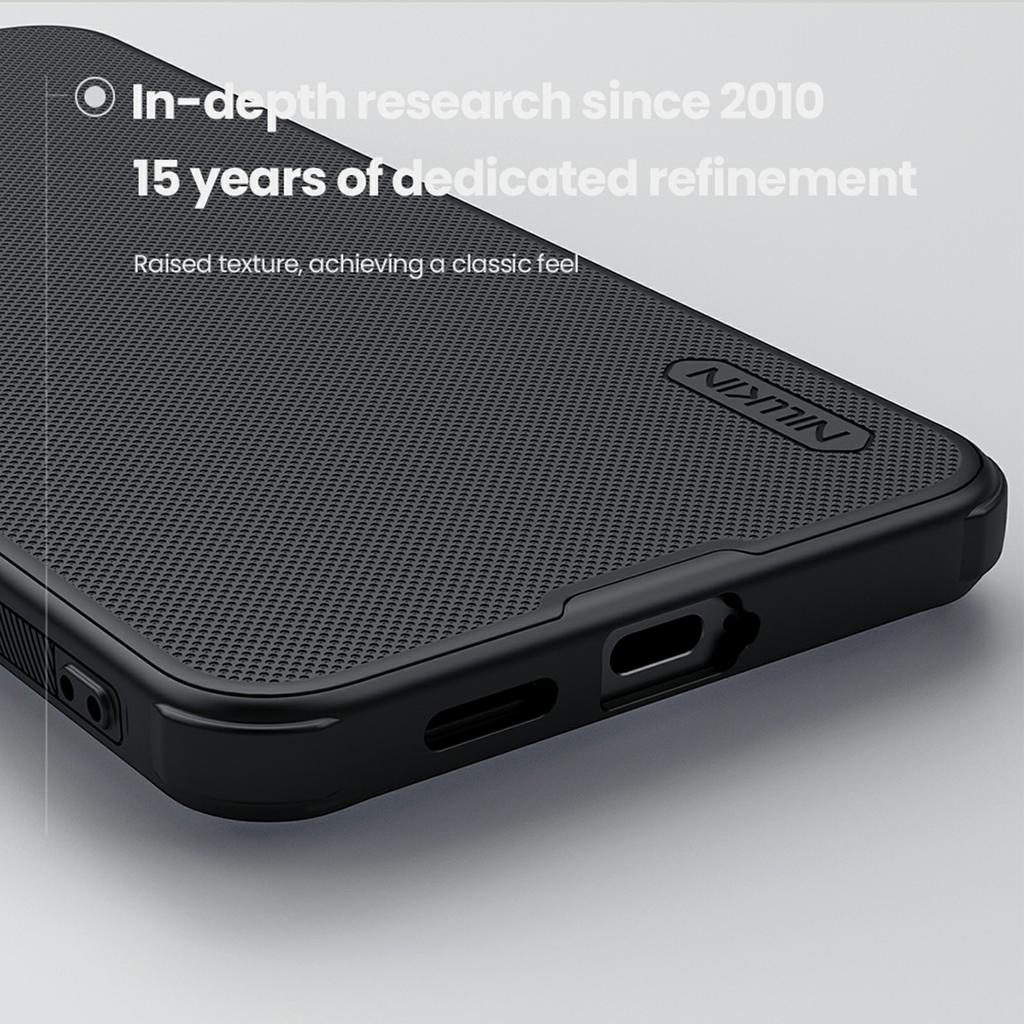 NILLKIN Frosted Shield Pro For Samsung Galaxy S25 Case Matte PC+TPU Phone Cover