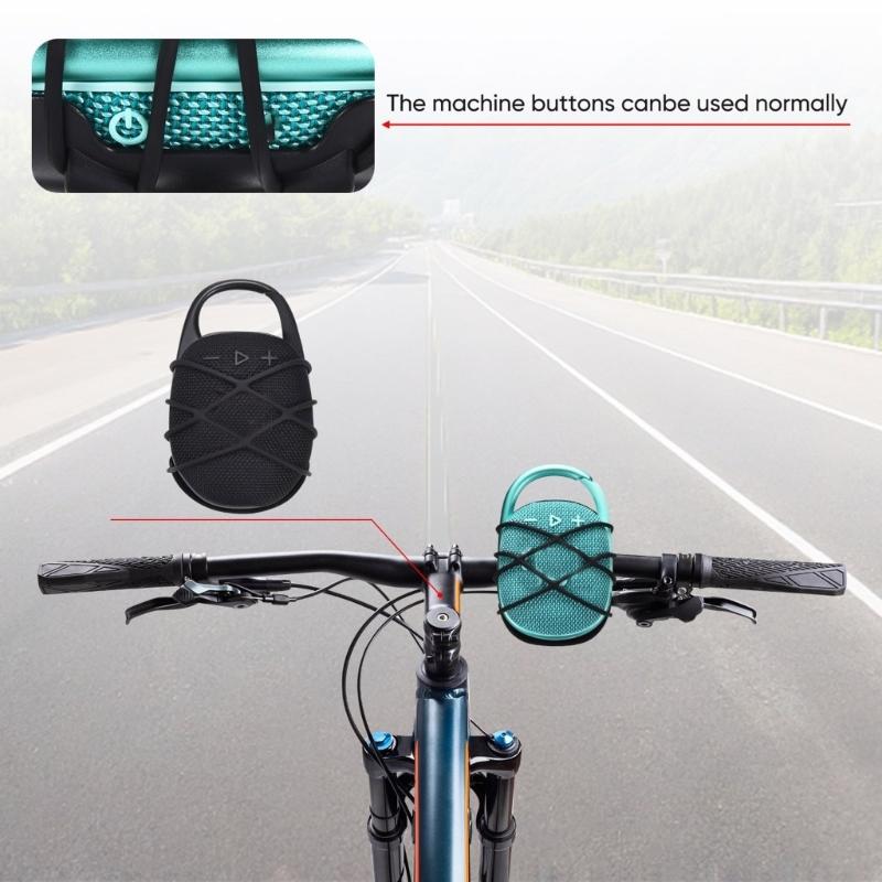 Wireless Speaker Bike Handlebar Mount Holder for CLIP5 CLIP4 Bike Mount Speaker Stand Bracket for Outdoor Biking