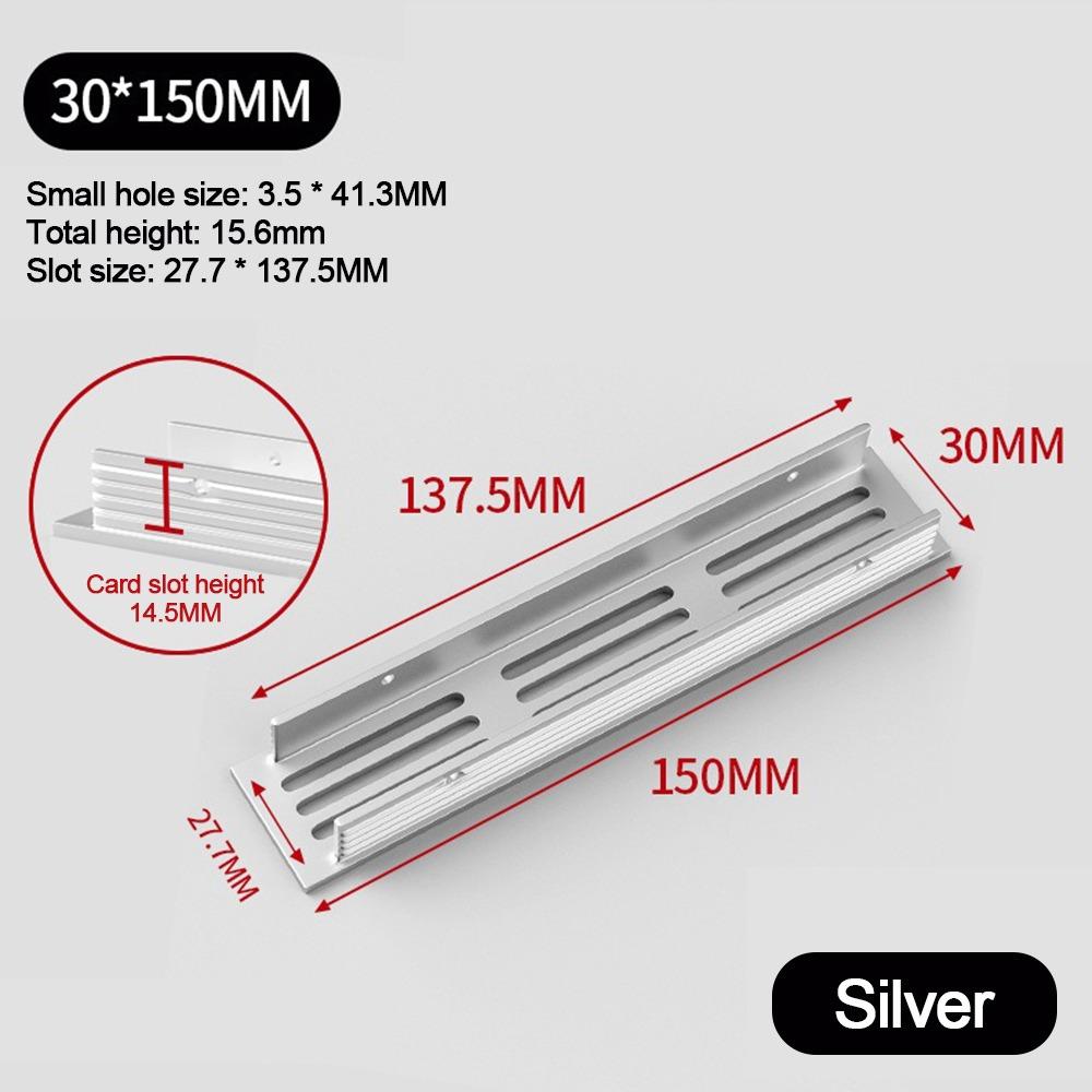 Алюминиевый сплав Гардероб Вентиляционное отверстие Декор Вентиляционная решетка Крышка Шкаф для обуви Гардероб Аксессуары