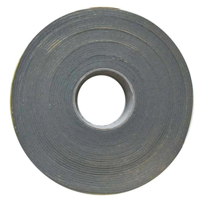 Ruban Caoutchouc Auto-Adhésif Gris 50mm x 15m pour Isolation