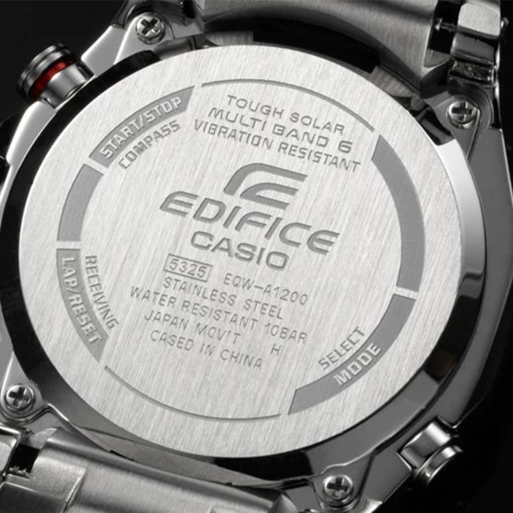 Casio Мужские часы EDIFICE Черные EQW-A1200DB-1A EQW-A1200DB-1A