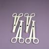 1Pc Professional Acrylic Disposable Piercing Clamp Ear Lip Navel Nose Round Open Septum Piercing Tools Forceps Plier Clamp
