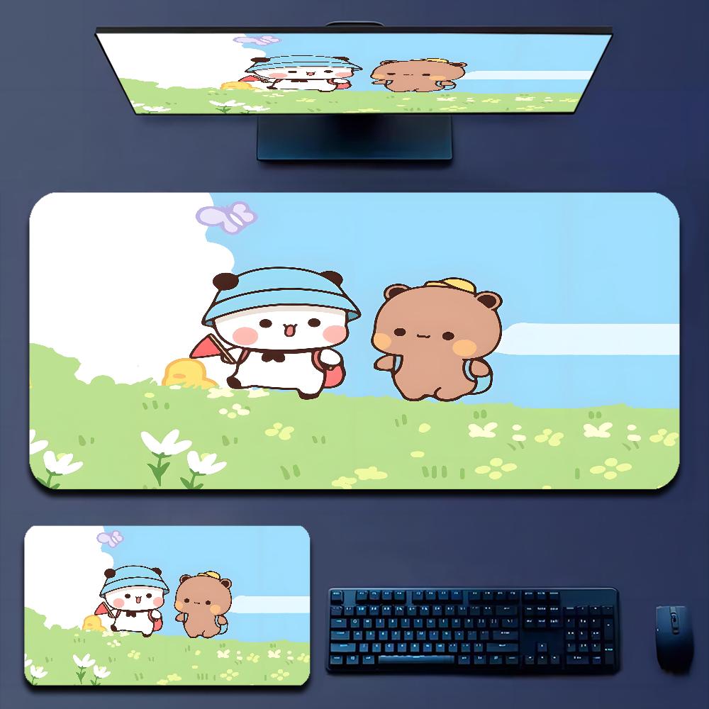 BuBu DuDu Kawaii Индивидуальная наклейка Уникальная подставка для рабочего стола Коврик для мыши Игровой коврик для мыши Размер для игровой клавиатуры Для геймера