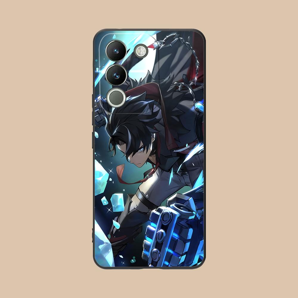 Игровой чехол GI Wriothesley Матовый ТПУ для мобильного телефона VIVO V60 V50 V40 V30 V29 V27 V25 V23 Pro Lite 5G Цветной печатный чехол