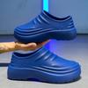 Fashion Chef Shoes Anti Slip and Oil Proof Work Shoes Lazy Slippers Casual Trendy Slipper One Step Fashion Garden Shoes For Beach Summer