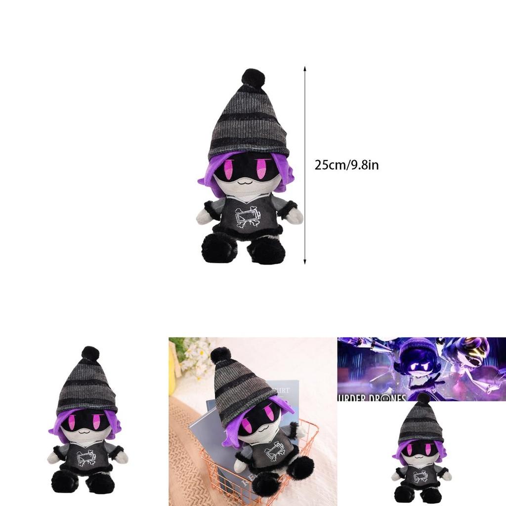 Murder Drones Uzi Soft Plush Figure With 25cm Height For Kids And Teen Collectors