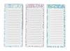 Pack of 3 Magnetic Fridge To-Do List Notepads- Magnetic Memo Pads For Refrigerator-  (50 Sheets