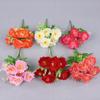 Home Decoration Silk Flowers Manual Measurement Data