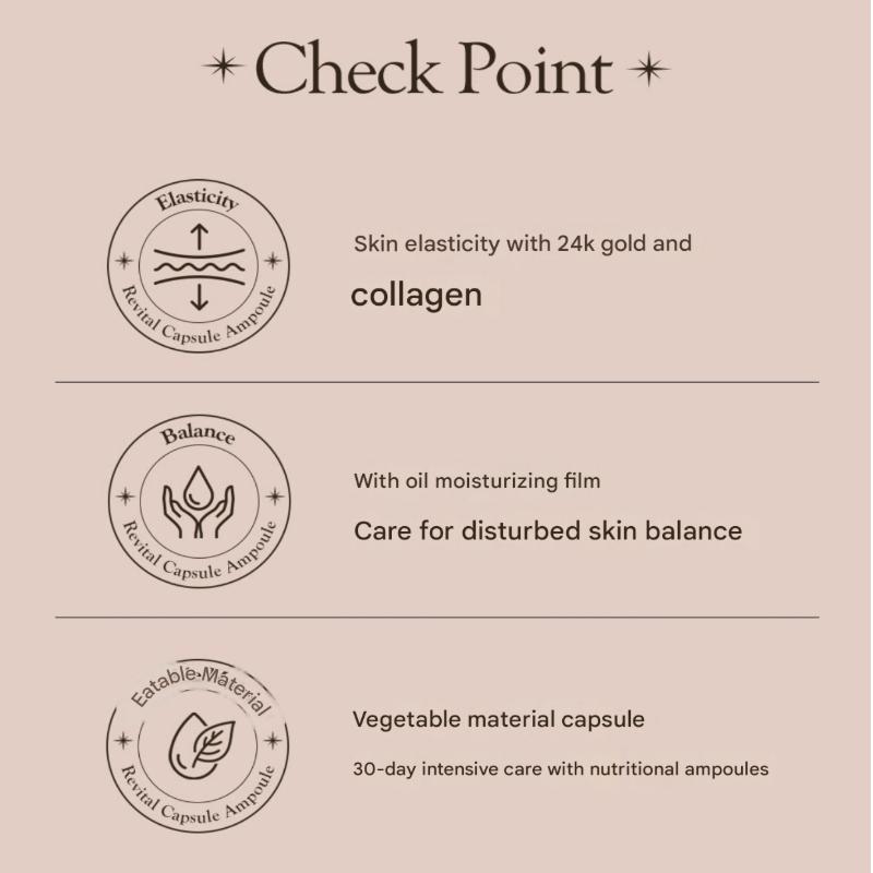 SNP Золотой коллаген Ревитализирующая капсульная ампула (30 шт.)