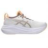 New Asics GEL NIMBUS 27 Abrasion Resistant Low Top Running Shoes Women's White Brown 1012B753-103