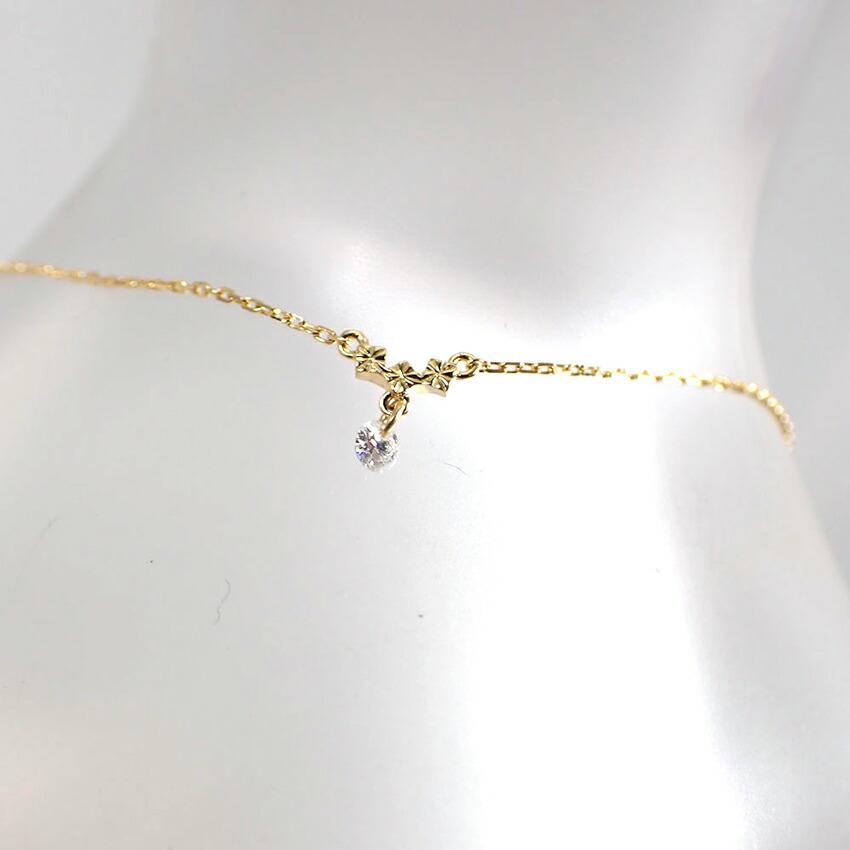 [Pre-owned] AHKAH 750 Diamond Bracelet/j66-8