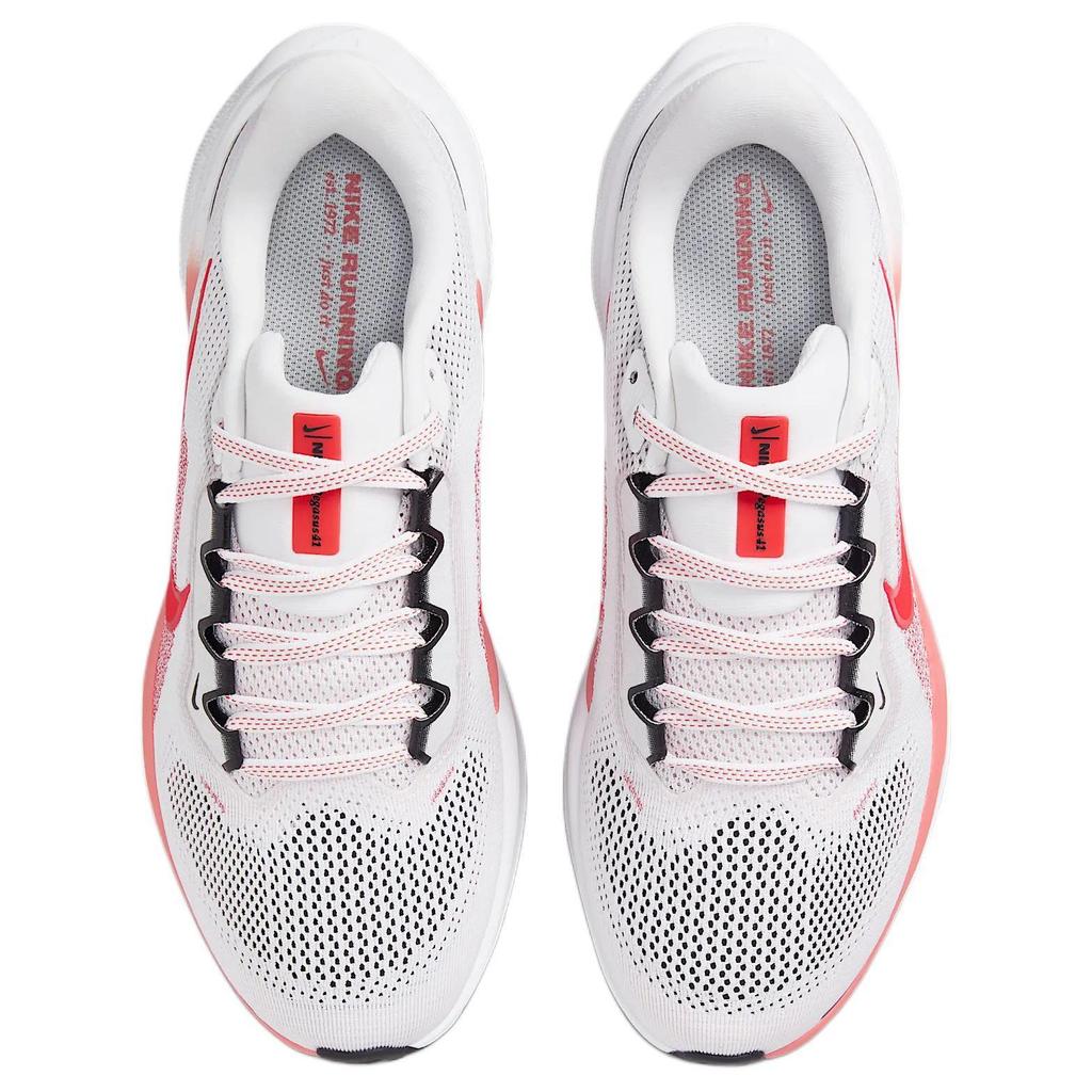 Nike Air Zoom Pegasus 41 White Magic Ember Women Sneakers Black Bright-Crimson FD2723-109