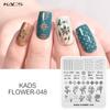 kads 53 Flower Series Nail Stamping Plates DIY Manicure Stamping Plate for Nail Art Template Nail Art Stamp Plates