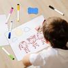 Magnetic Dry Erase Board Sheet for Refrigerator Fridge Magnetic Whiteboard with Markers Erasers Easy To Write and Clean