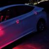4pcs 12V 0.2W Led Light Source Plastic Mini Illuminator L-type LED Emitter Side Glow Fiber Optic Lamp Car Use 3/5/8MM Hole