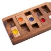 Engelhart- Shut the Number - Trac Game Café Game - Family Game - Ecological Wooden Game from 6 Years Old