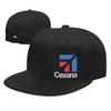 Бейсболка с принтом логотипа Cessna Кепки с плоским козырьком Унисекс Хип-хоп Snapback Шляпы с черепом Кепка для скейтбординга Регулируемая поварская шляпа