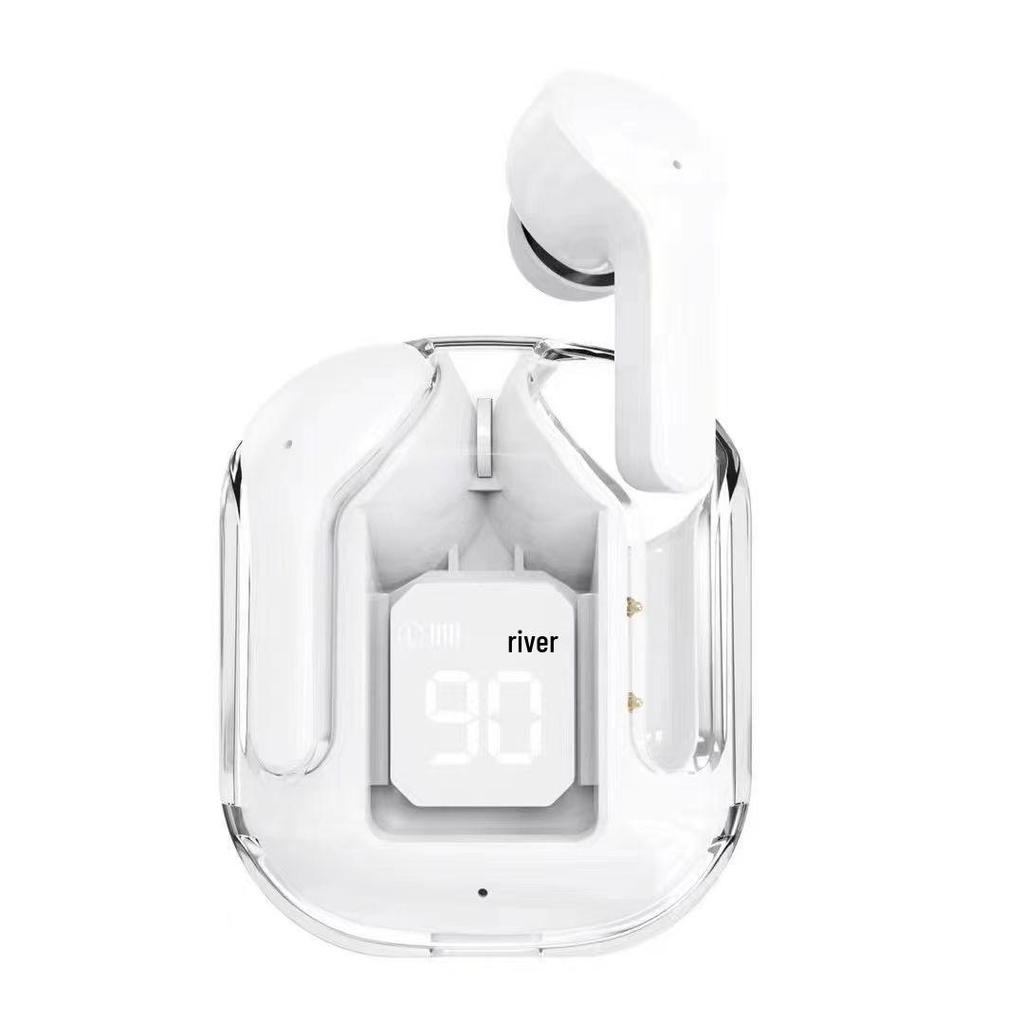 Прозрачные беспроводные Bluetooth-наушники Air3: Шумоподавление, Электрический дисплей, Длительное время работы от аккумулятора, Внутриканальные спортивные