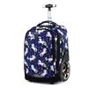 Middle School Students Carry and Pull Dual-purpose Trolley Schoolbags with Large Wheels That Can Climb Stairs FY0188
