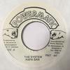 7inch Record PAPA SAN - The System PMT4421 Powermatic Jamaica Reggae, Ska & Dub Used