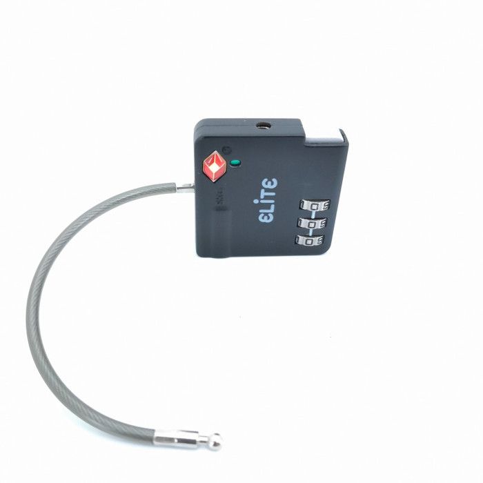 Cadenas à code TSA Elite - Noir