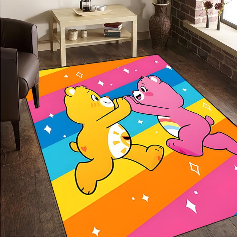 1PC Love Bears Carpet Floor mat, Anti-slip mat Chair rug For livingroom,Bedroom, doormat home decor Gift Christmas Gifts