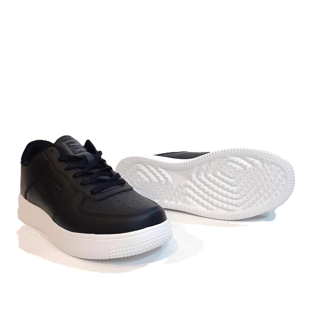 Jump 21516-22233 Черно-белые легкие удобные спортивные туфли с эффектом памяти