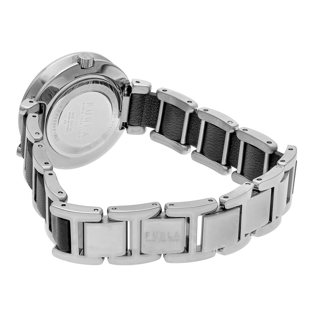 Часы FURLA ESSENTIAL Essential Серебристый циферблат Нержавеющая сталь Кварцевые 30 мм Часы Ювелирное украшение WW00004010L1 Черный [Furla] Женские [Товар]