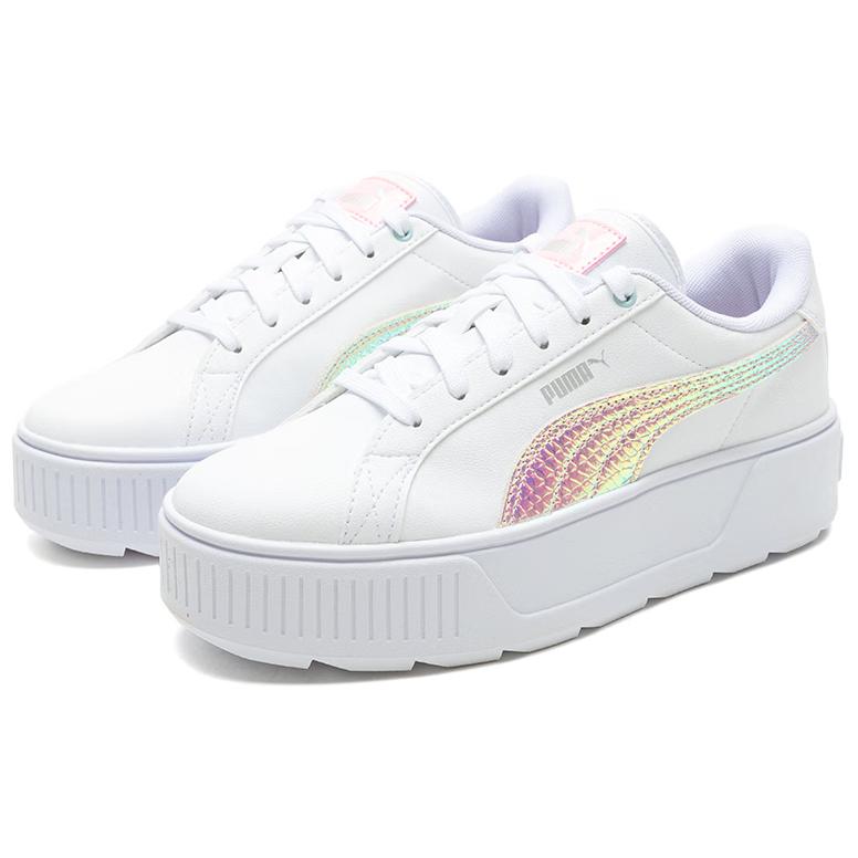 Puma Karmen Exotics Низкие кроссовки Женские кроссовки Белый Розовый 386409-02