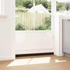 Self Adhesive Door Brush Seals 2 pcs Black 100 cm