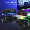 EJGAME Switch 2 Mouse Compatible with Metroid Prime Ergonomic Design for Long Set of 2 Joy-Con Adapter, 4, Plug-and-Play, Playtime, (Black)