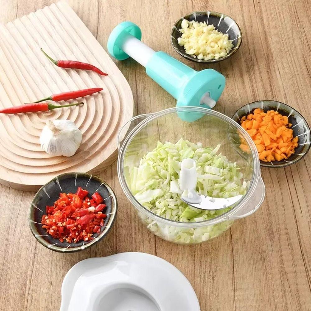 Removable Vegetable Mincer Manual Press Special Ingredients Mixer Meat Grinder for Home