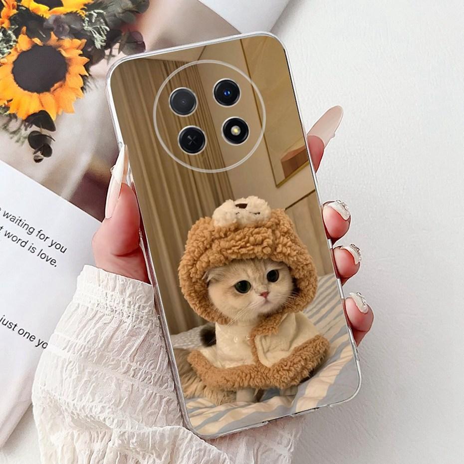 Cute Painting Phone Case For Huawei Nova Y91 Y90 Soft Silicone TPU Back Cover For Huawei NovaY90 NovaY91 Cases Bumpers